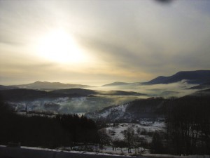 Vue panoramique depuis le champ du feu